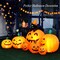 Inflatable Pumpkin Combo Halloween Decoration 7.5Ft Length W/ Led Lights